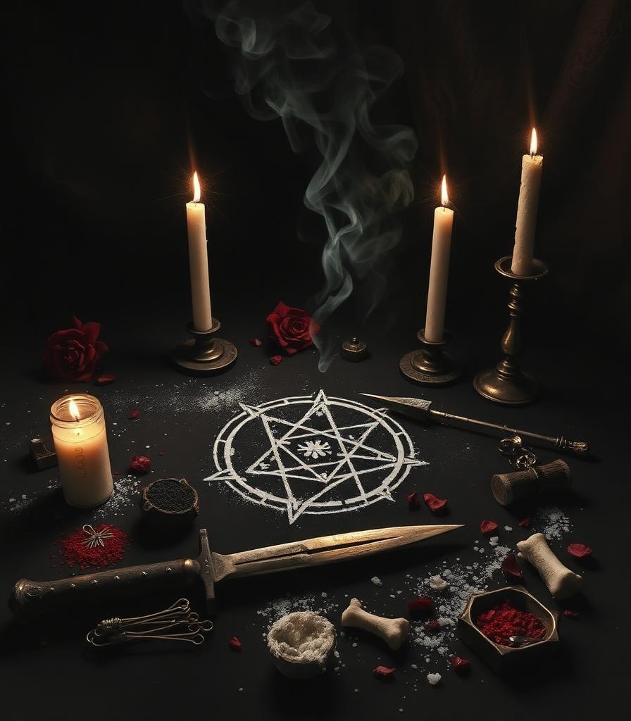 Chalk Ritual GRIMORIUM — Truth Lies in Darkness